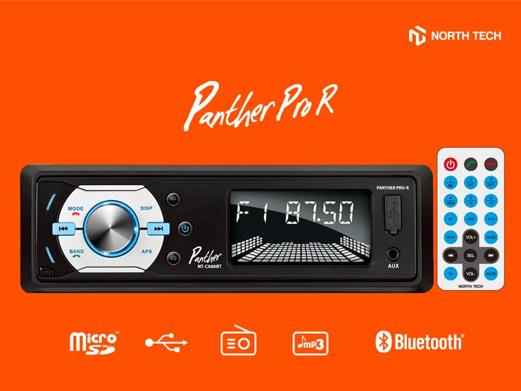 NORTH TECH modelo NT-CA80BT Panther Pro R